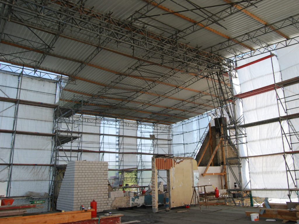 Gerüstbau-Projekt der Heinz Seibel GmbH & Co. Gerüstbau KG in Berlin – Bild 1
